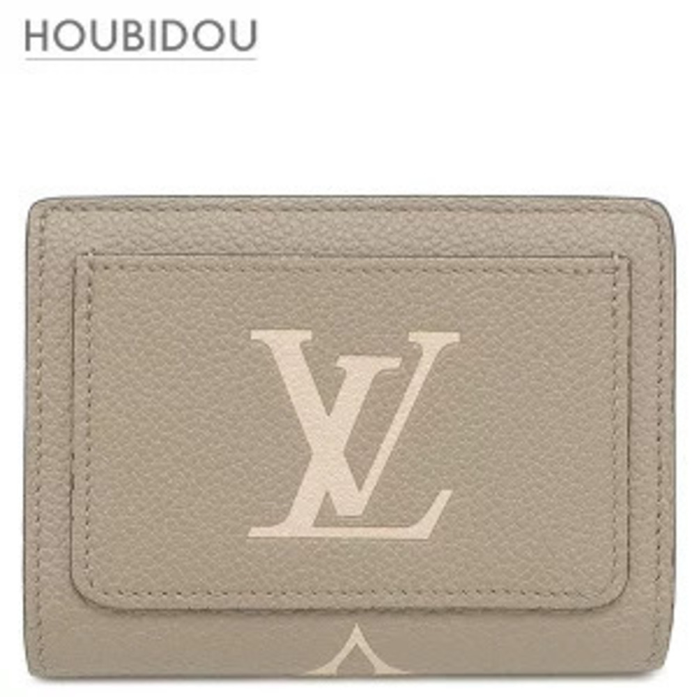 Louis Vuitton Bi fold wallet Portefeuille Claire Monogram Empreinte Coin purse
